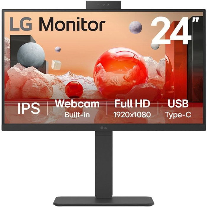 LG 24BA850-B Monitor 23.8 Pulgadas Full HD 100Hz IPS Negro LG 24BA850-B Monitor 23.8 Pulgadas Full HD 100Hz IPS Negro